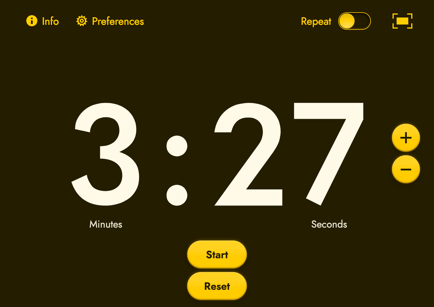 Vol vereist Dicteren 10 Minute Countdown | Big Timer - Fullscreen countdown timer